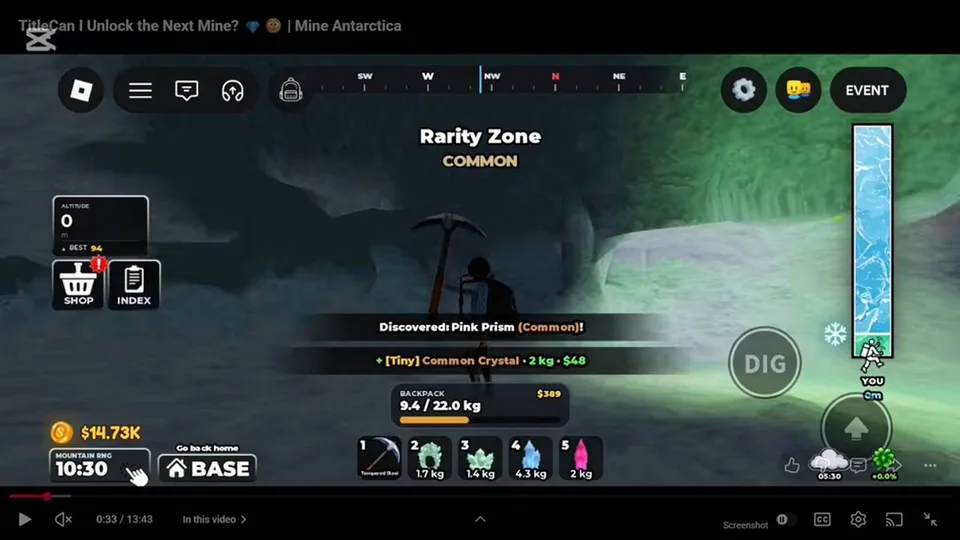 Hourly zones and Mountain RNG